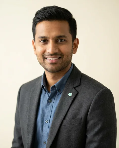 Portrait of Arjun Patel